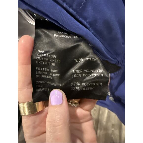 Spyder ski Purple/Blue jumpsuit women Size 8 - Picture 15 of 16